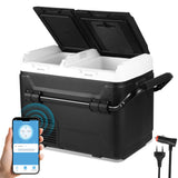 SWANEW Kompressor Kühlbox 50L mit App-Steuerung Elektrische Auto Kühlschrank Camping