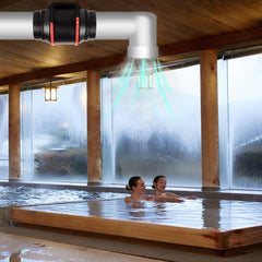 SWANEW Rauchabzug Rohrventilator Inline-Kanalventilator Abluftventilator mit variabler Geschwindigkeitskontrolle Rohrlüfter Belüftung Lüfter [Energieklasse F]