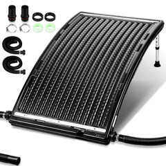 SWANEW Solar-Poolheizung / Sonnenkollektor – 113×69×35 cm – 10 000 L/h Durchfluss – 32/40 mm Anschluss – Erweiterbar & Effizient