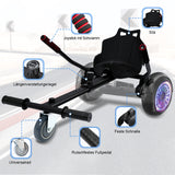 SWANEW Hoverboard Sitz, Kart Erweiterung für 6.5-10 Zoll Hoverboards, Sitzscooter Kartsitz