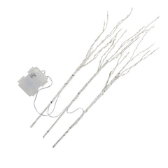 SWANEW 70 LEDs Lichterbaum, 50cm Lichterzweige, Weihnachtsdekoration, Batteriebetrieben