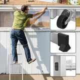 SWANEW Mehrzweckleiter, Arbeitsgerüst, bis max. 150 Kg, 4 in 1 Aluminium Leiter, 6+6 Stufen