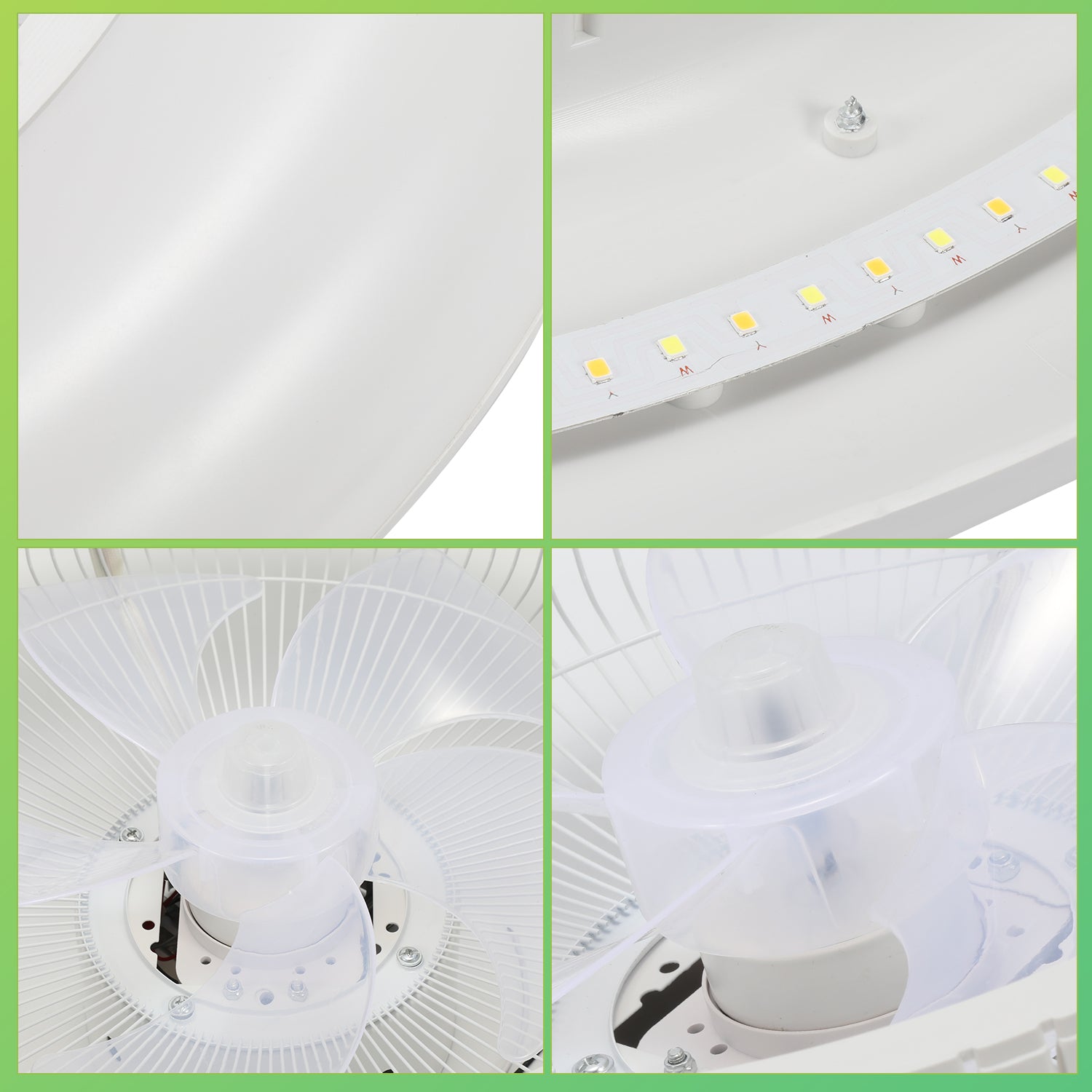 80W Deckenventilator mit Beleuchtung