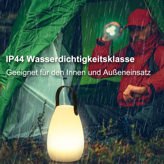 Swanew led tragbares rundes nachtlicht tragbare straßenlaterne gartendekoration