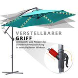 Solar Garten Sonnenschirm UV-Schutz & Wasserabweisende