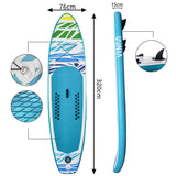 SWANEW Surfboard Set SUP Board Kajak-Sitz Stand Up Paddle Fortgeschrittene 305-330cm