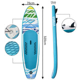 SWANEW Surfboard Set SUP Board Kajak-Sitz Stand Up Paddle Fortgeschrittene 305-330cm