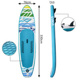 SWANEW Surfboard Set SUP Board Kajak-Sitz Stand Up Paddle Fortgeschrittene 305-330cm