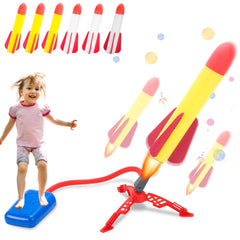 Kinderspielzeug aufblasbare Raketenwerfer Rakete Spielzeug light-up