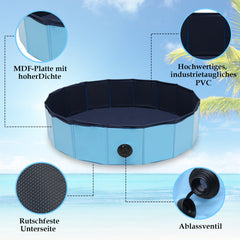 Tragbarer Hunde-Minipool zum Baden und Duschen