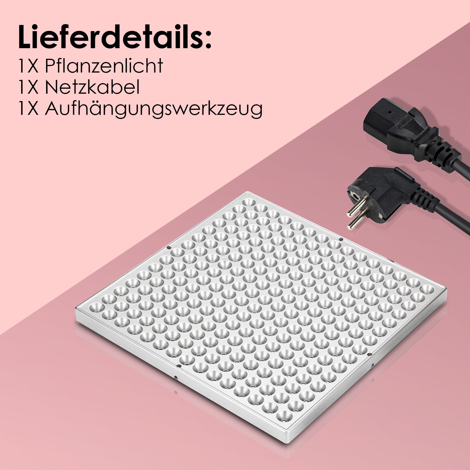 15W/45W Quadrat LED Pflanzenlampe