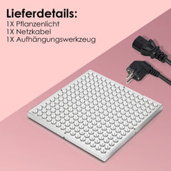 45W oder 15W LED Pflanzenlampe, Grow Lampe, Vollspektrum Pflanzenlicht für Hydroponic [Energieklasse A]