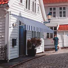 Markise Balkonmarkise Klemmmarkise Gelenkarm Sonnenschutz Aluminium 1.5-4M