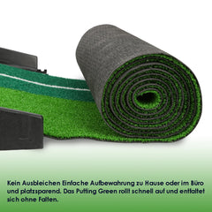 Indoor & Outdoor Golf Putter Set tragbar