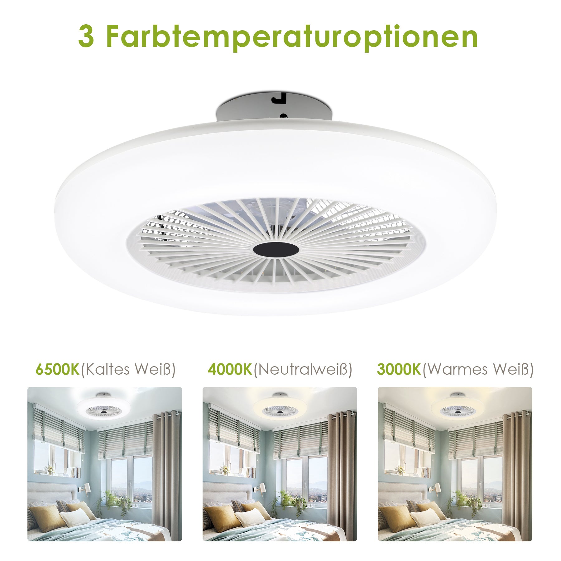 Deckenventilator Dimmbar