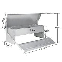 Futterautomat für Hausgeflügel Selbstfütterer Geflügelaufzucht
