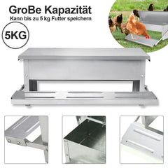 Futterautomat für Hausgeflügel Selbstfütterer Geflügelaufzucht