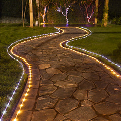 SWANEW Garten Balkon Dekoration Schlafzimmer LED wasserdichte Lichterketten Hochzeit Party Dekoration