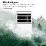 SWANEW 7000 BTU R290 Klimagerät Luftentfeuchter Eco Silent Mobile Klimaanlage Aircooler