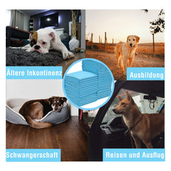 Auslaufsichere Pads für Haustiere, urinabsorbierende Pads
