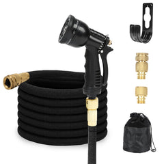 Gartenarbeit weicher Teleskopschlauch 8 Arten von Sprühdüsen/gartenschlauch flexibel