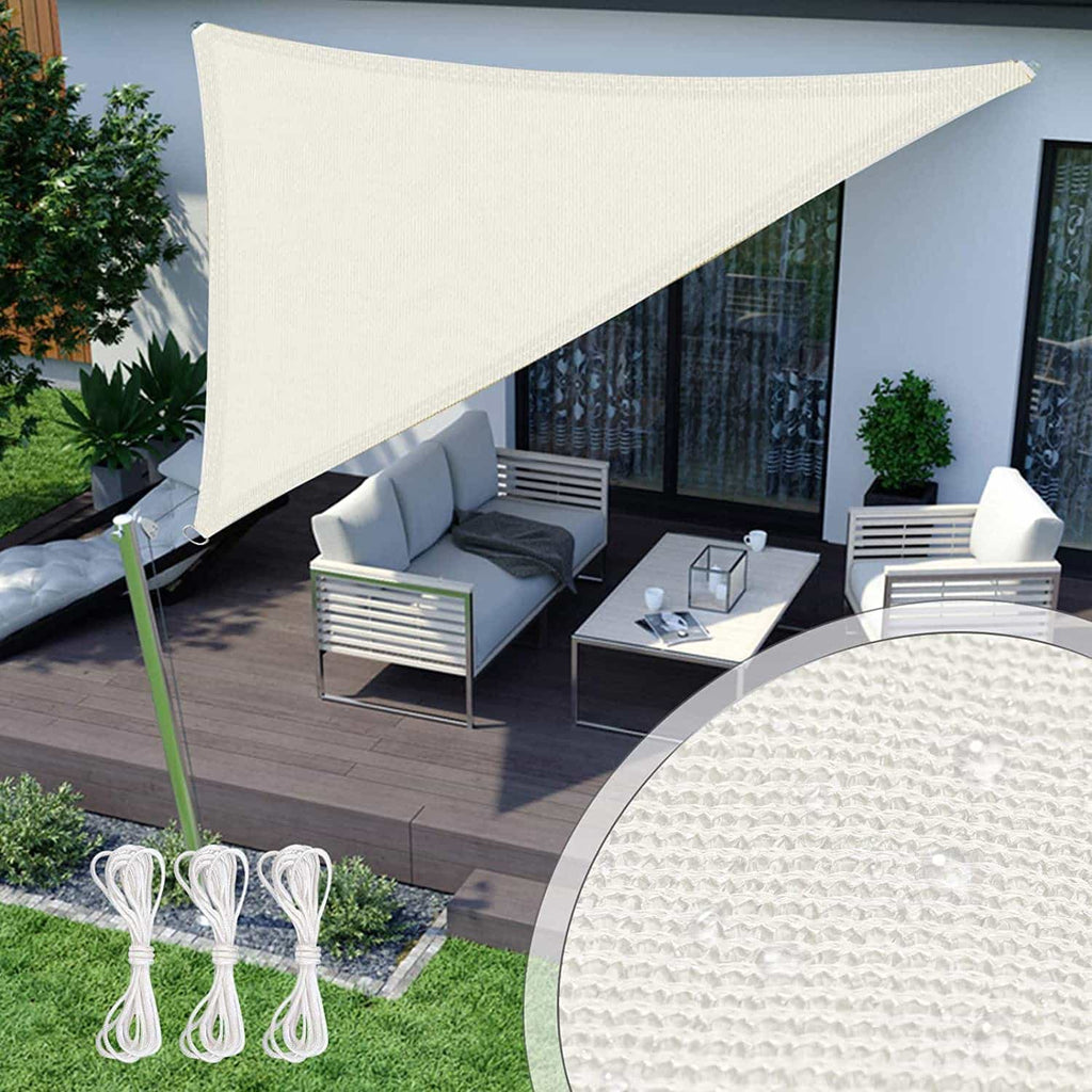 Polygonal Sunsail Garten Schatten Stoff Terrasse