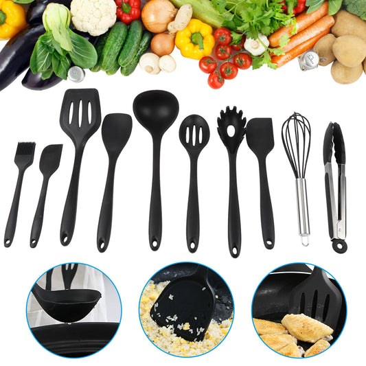 12 Stück Silikon-Küchengeschirr