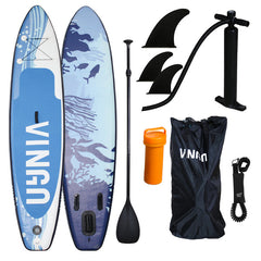 Surfboard Set SUP Board Kajak-Sitz Stand Up Paddle Fortgeschrittene 305-330cm