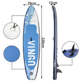 Surfboard Set SUP Board Kajak-Sitz Stand Up Paddle Fortgeschrittene 305-330cm