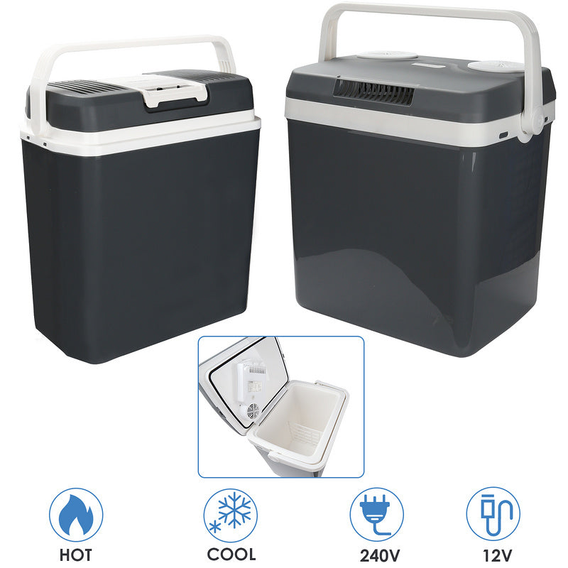 Kühlbox 12V DC Mini-Kühlschrank Thermobox für Auto Kühltasche 24-40L –  Swanew