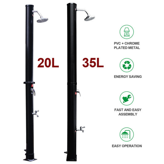 Solarduschsäule Garten / Pool / Außendusche Einstellbarer Duschkopf