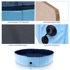 Tragbarer Hunde-Minipool zum Baden und Duschen