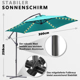 Solar Garten Sonnenschirm UV-Schutz & Wasserabweisende