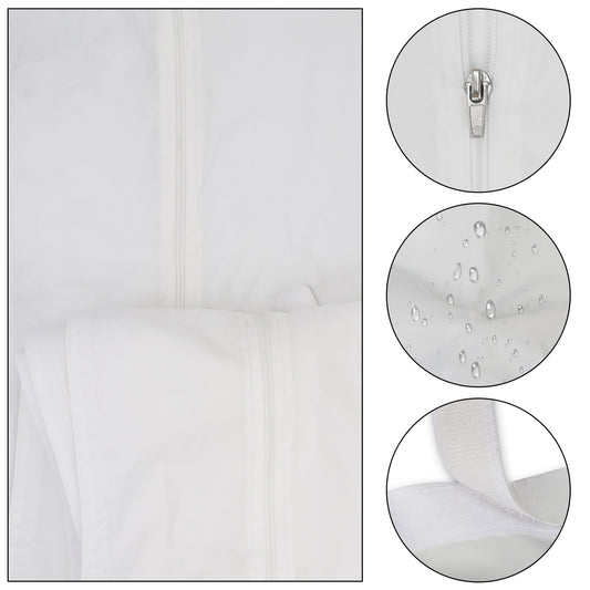 SWANEW Fensterabdichtung Klimaanlagen Klimagerät Hot Air Stop Abluftschlauch 4M Tragbar