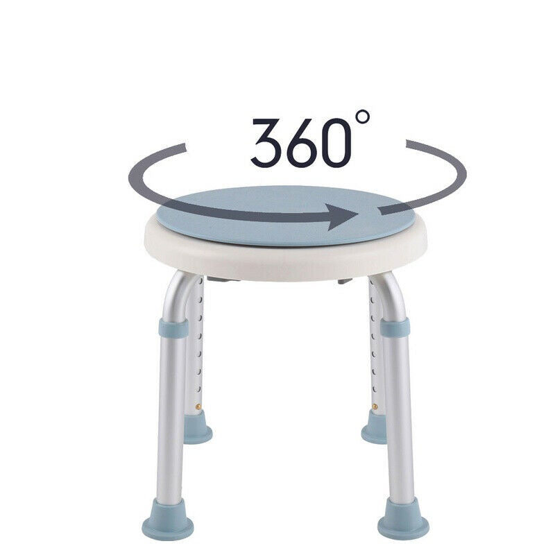 360° verstellbarer Duschhocker Badhocker drehbarer Duschhocker Home